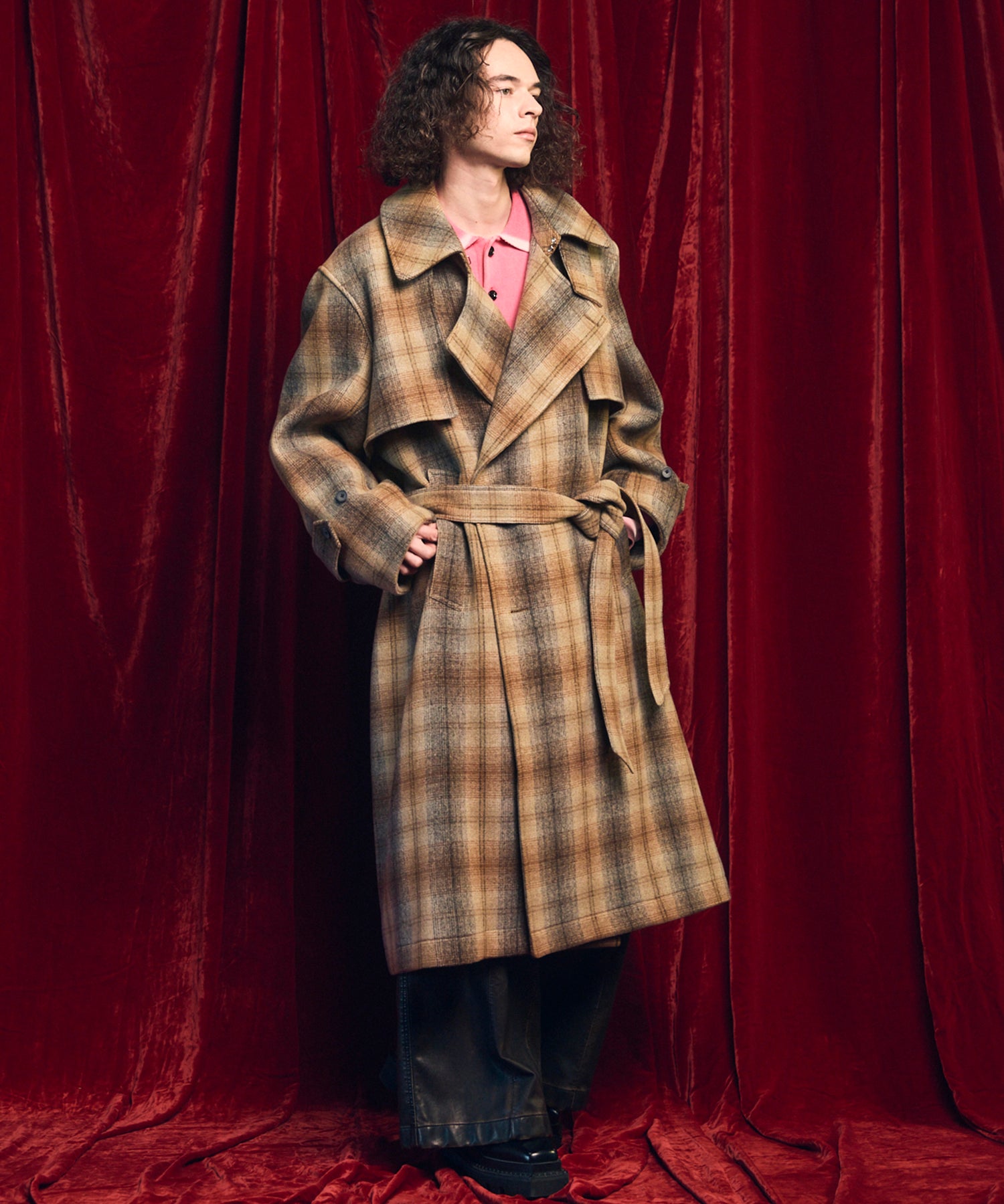 [25AW PRE-ORDER] Sheep Leather Long Coat