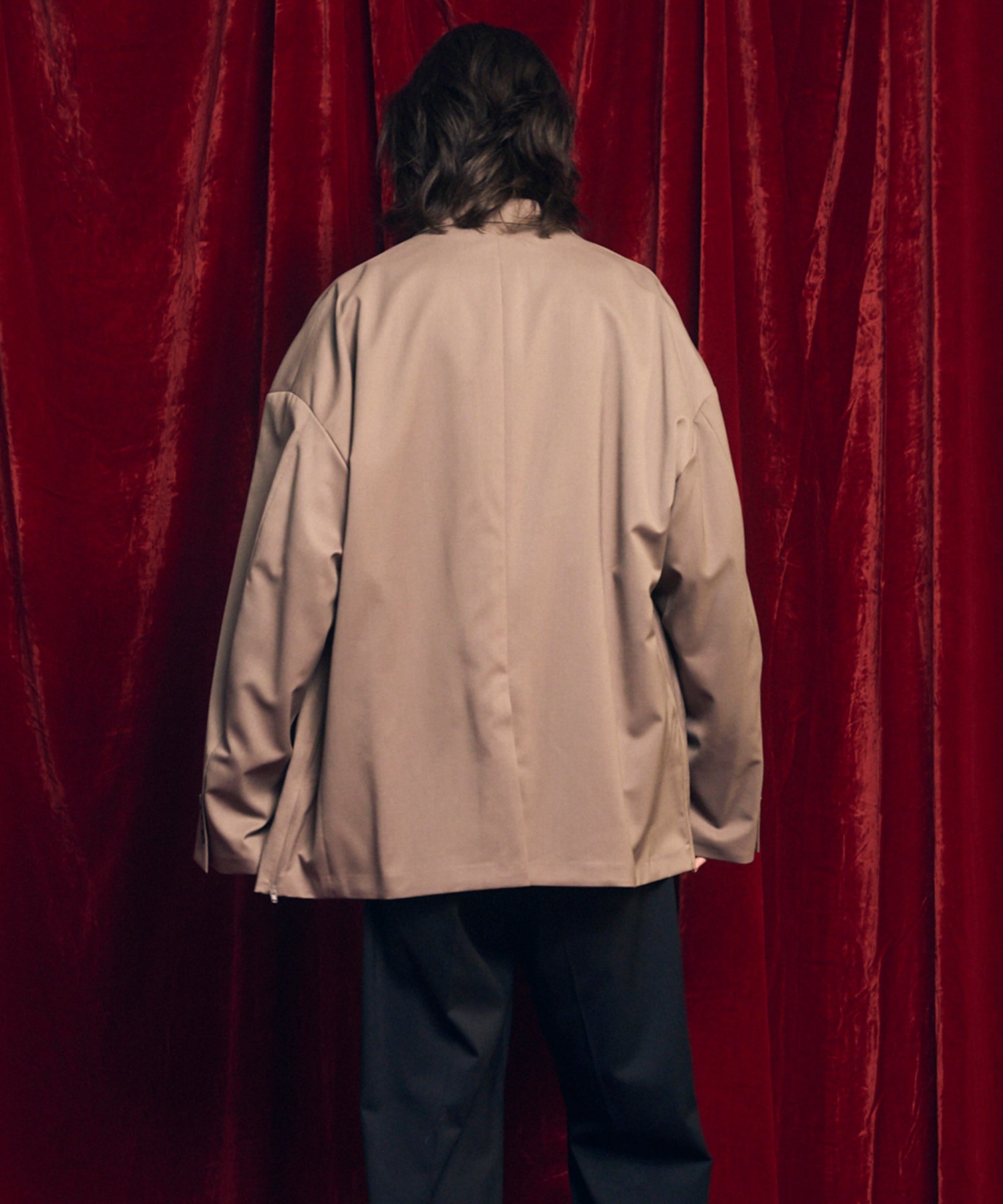 Wool Mix Prime-Over Double Tailored Jacket