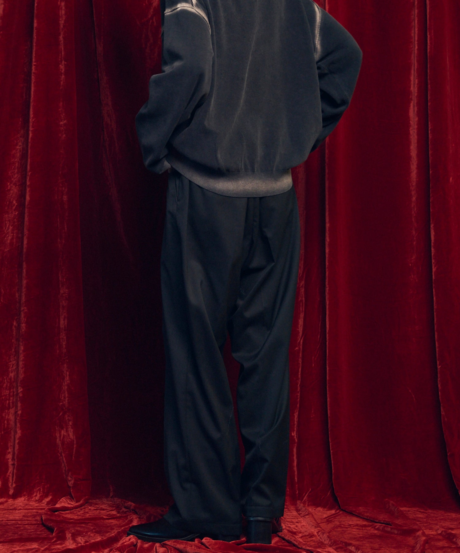 울 믹스 스무드 프라임 넓은 1짜리 넓은 바지