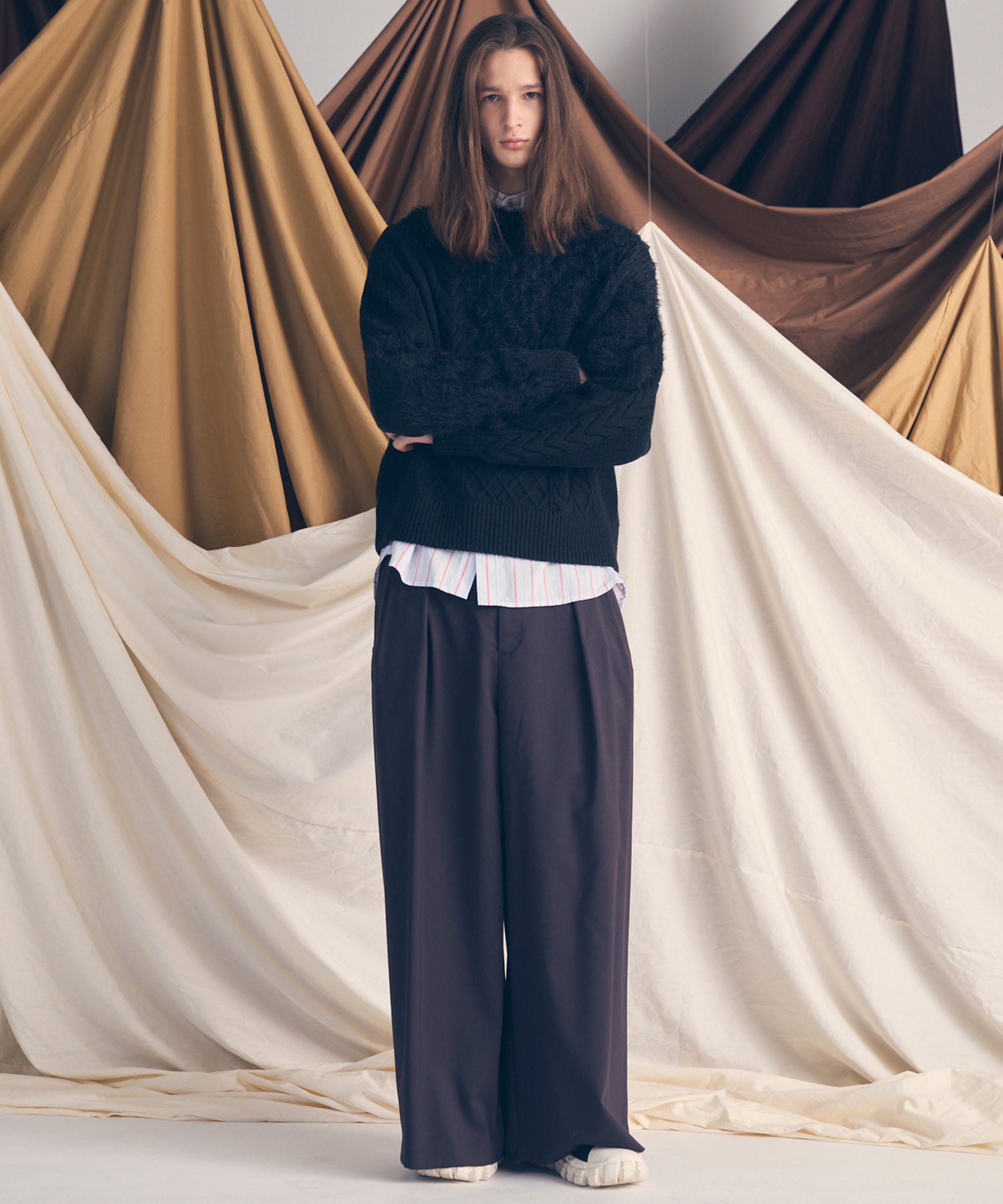 [이탈리아 데드 스톡 패브릭] 프라임 오버 일반 칼라 셔츠