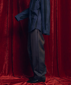 4 색 샹 브레이 세탁 가능한 양모 원은 직선 바지