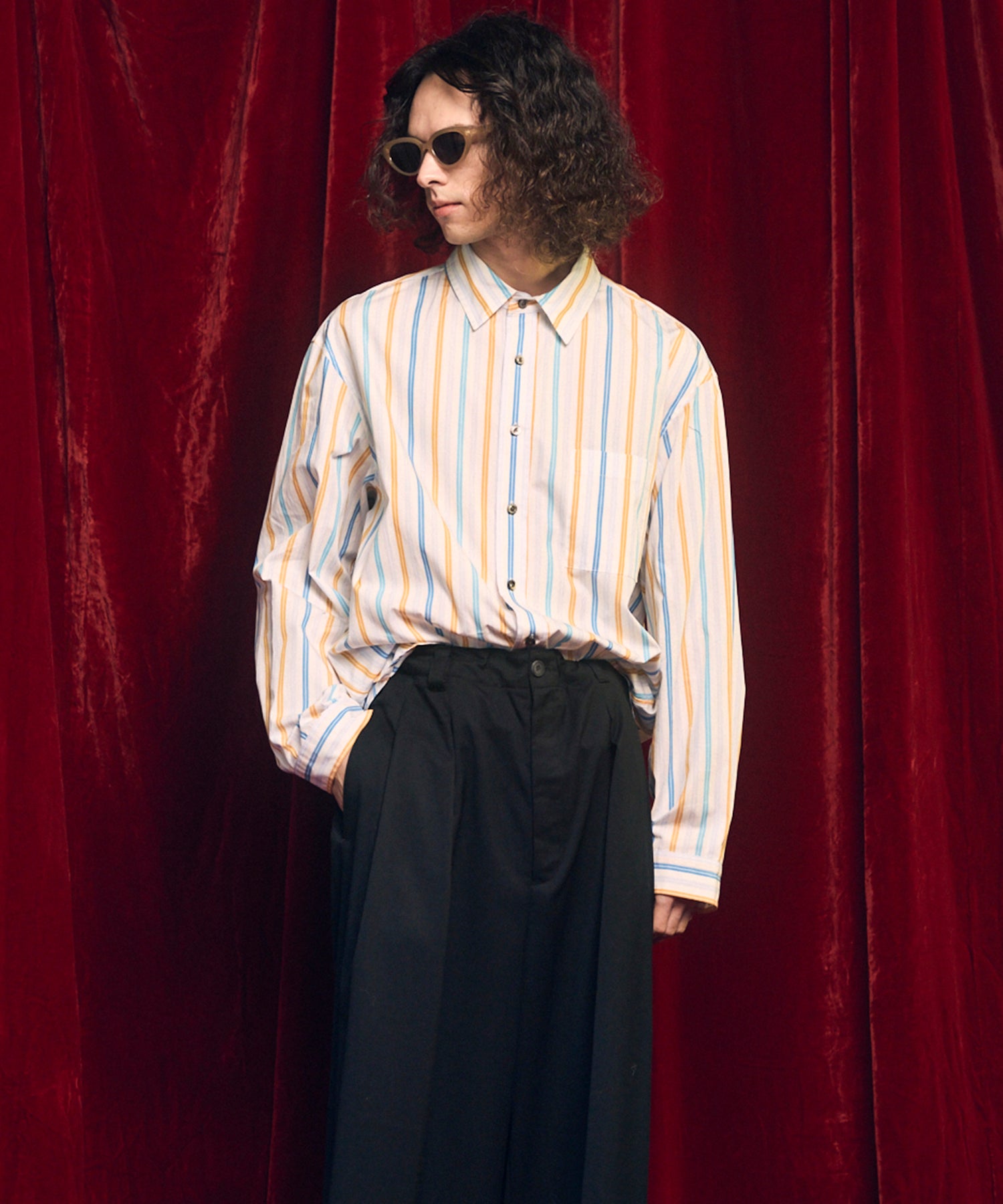 [이탈리아 데드 스톡 패브릭] 프라임 오버 일반 칼라 셔츠