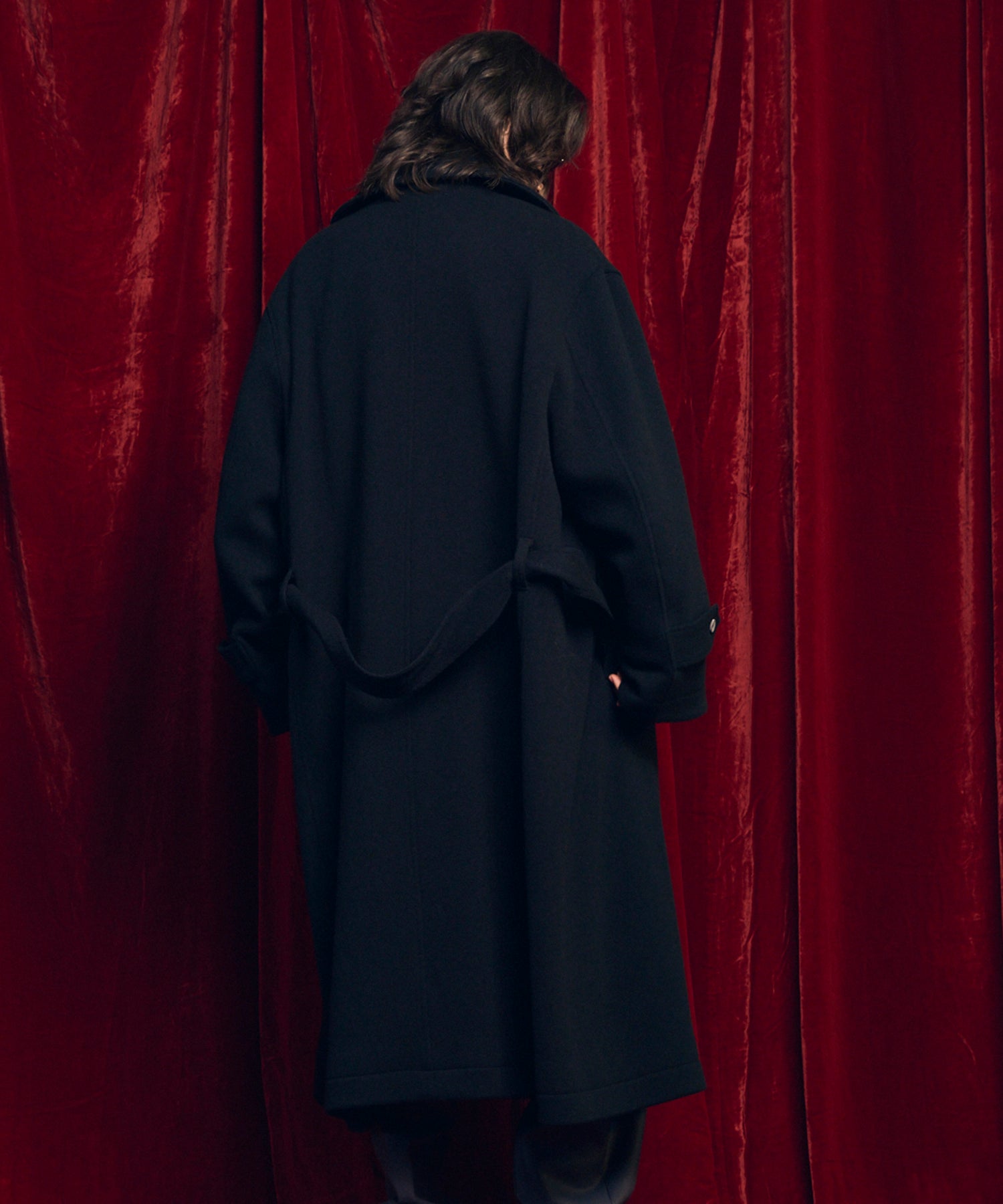 [25AW PRE-ORDER] Sheep Leather Long Coat