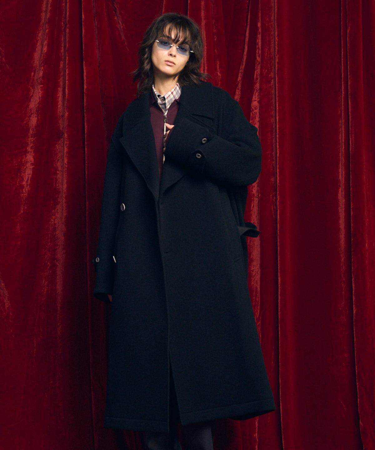 【LIMITED EDITION】Semi-double Prime-Over Front-fly Coat