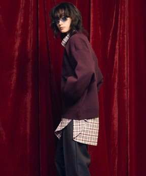 [25AW PRE-ORDER] Prime-Over Double Pocket Knit Zip Blouson