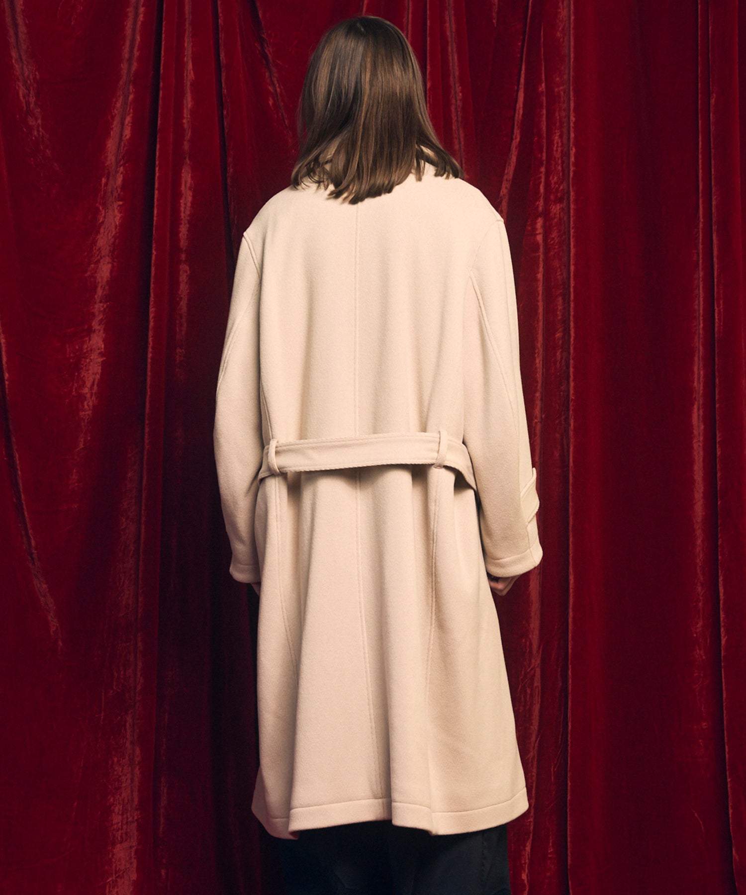 [25AW PRE-ORDER] Sheep Leather Long Coat