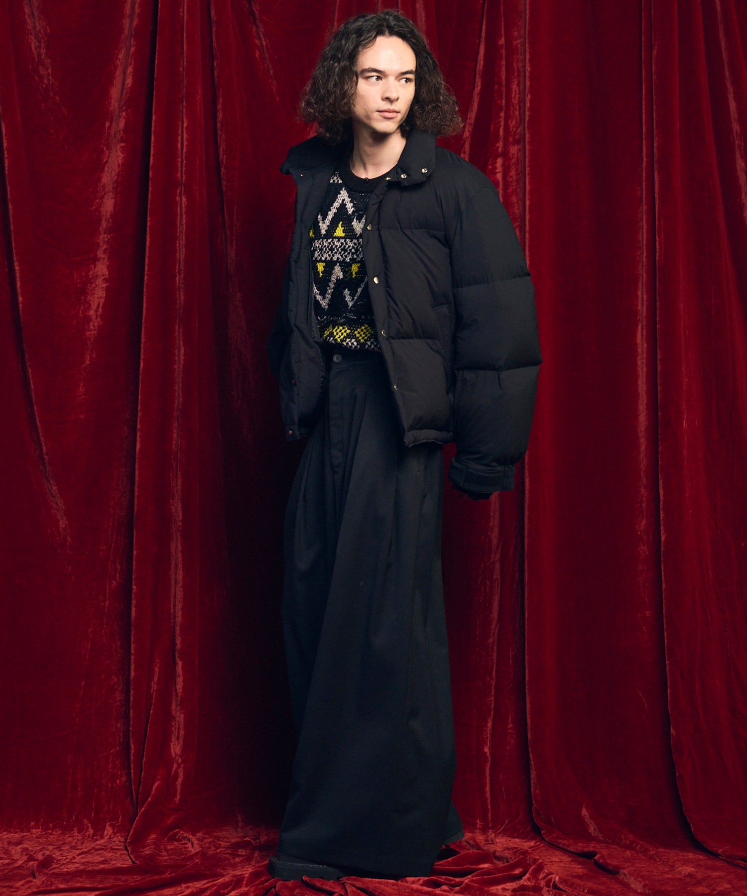 [25AW PRE-ORDER] B-3 Fake Mouton Jacket