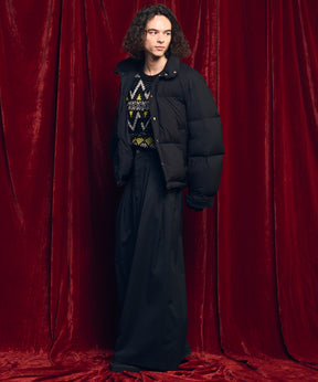 [25AW PRE-ORDER] Nordic Damage Jacquard Prime-Over Crew Neck Knit Pullover