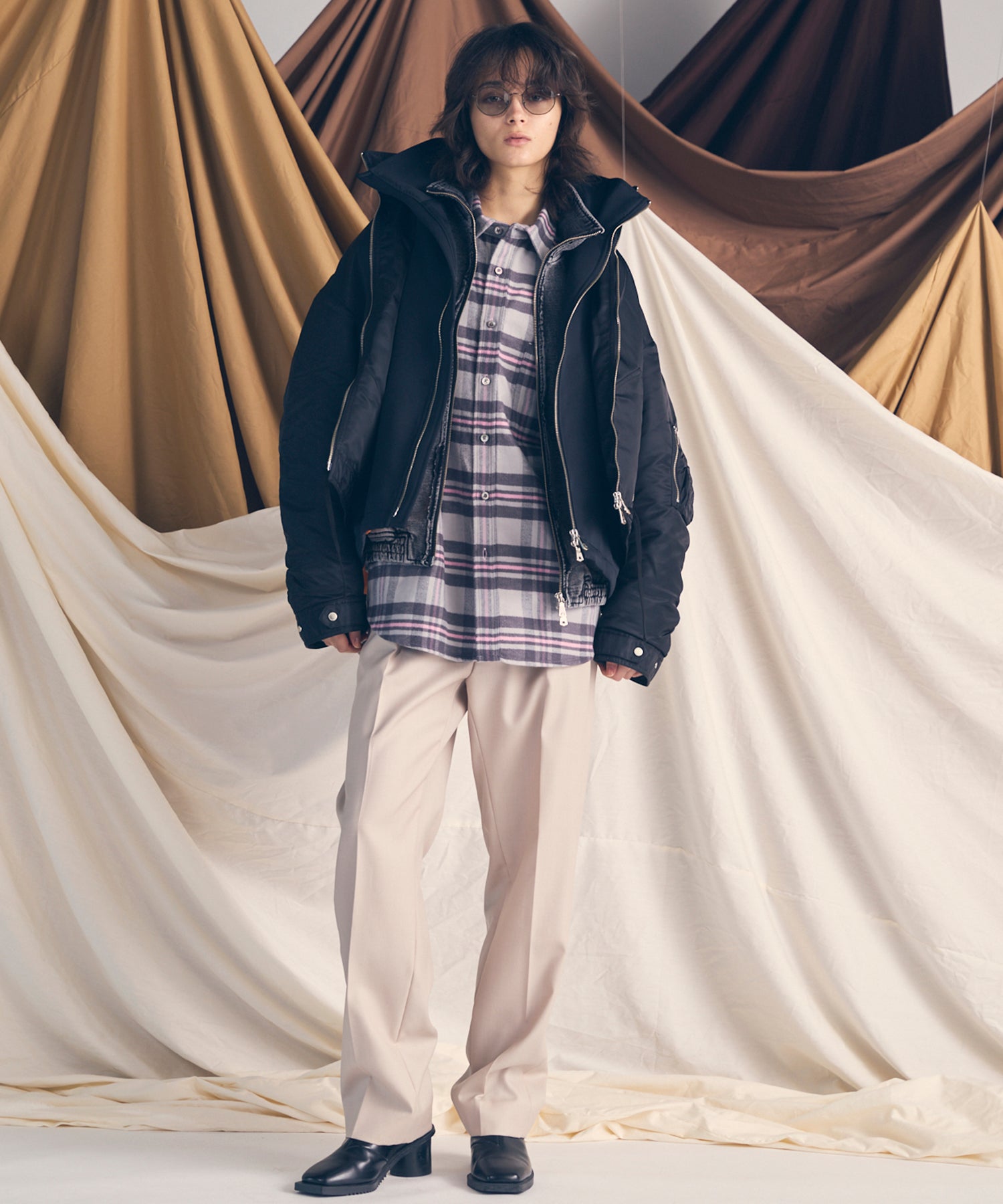 Prime-Over Chemical Over-Dye Sweat Track Jacket