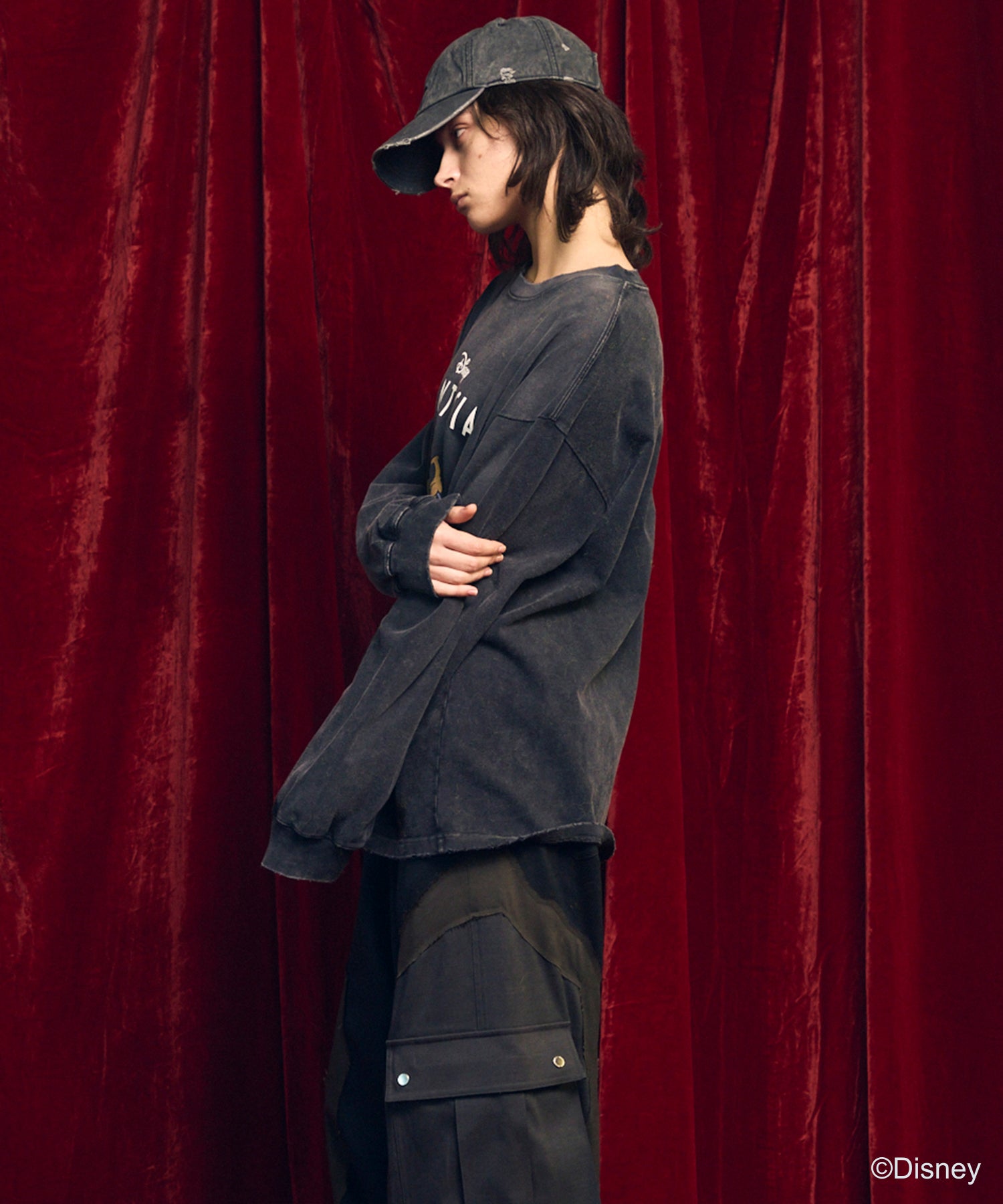 【MOVIE SERIES】「FANTASIA」-  BROOM - Prime-Over Crew Neck  Long Sleeve T-Shirt