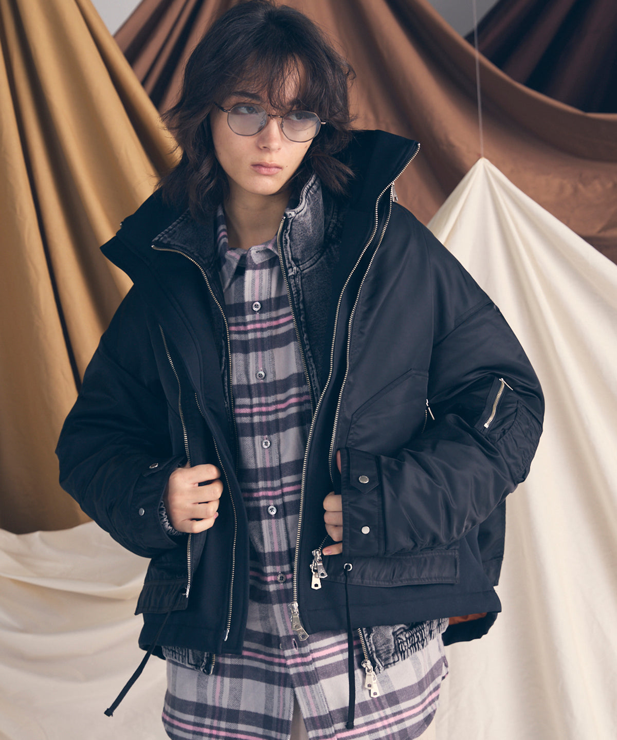 Prime-Over Layering Blouson