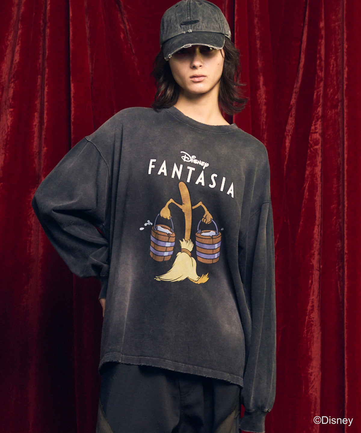 【PRE-ORDER】【MOVIE SERIES】「FANTASIA」-  BROOM - Prime-Over Crew Neck  Long Sleeve T-Shirt