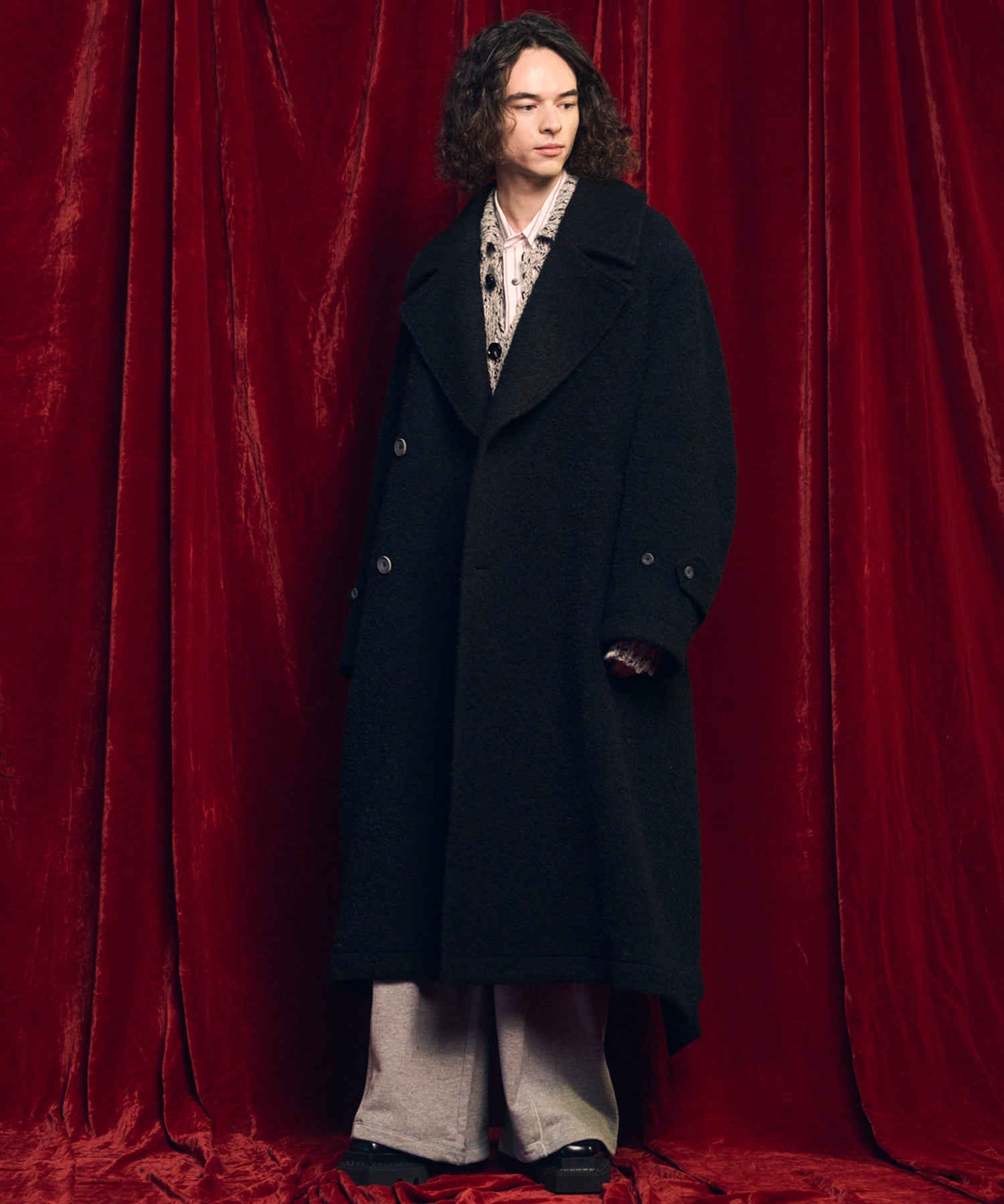 [25AW PRE-ORDER] Sheep Leather Long Coat