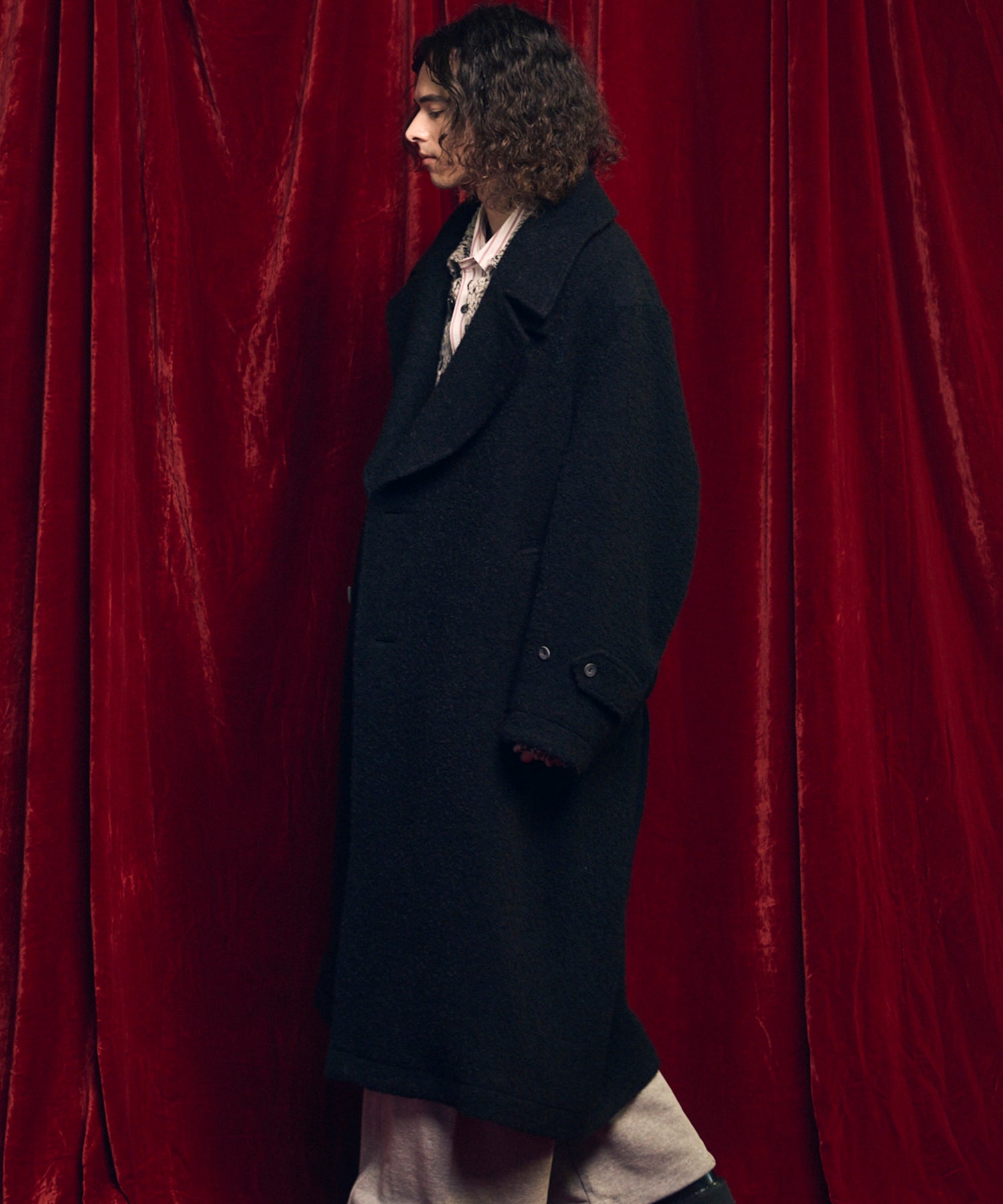 [25AW PRE-ORDER] Sheep Leather Long Coat