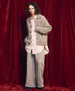 [25AW PRE-ORDER] Fade Yarn Prime-Over Full Zip Knit