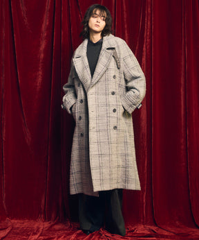 4 Colors Chambray Washable Wool Prime-Over Regular Collar Shirt Coat