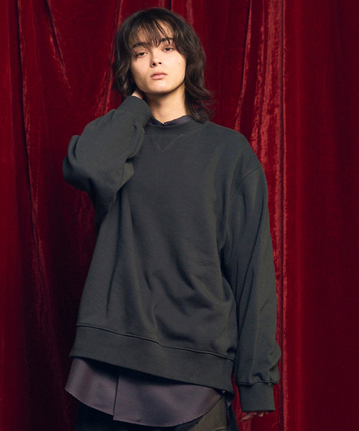 【ONE-MILE WEAR】Prime-Over Crew Neck Sweat Pullover