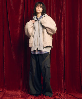 [Sale starts at 12:00 pm on Saturday, September 13th] [Italian Dead Stock Fabric] Prime-Over MA-1 Bomber Jacket