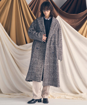 【Italian Dead Stock Fabric】Prime-Over Chesterfield Coat