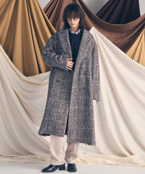 4 색 샹 브레이 세탁 가능한 양모 원은 직선 바지