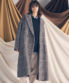 【Italian Dead Stock Fabric】Prime-Over Chesterfield Coat