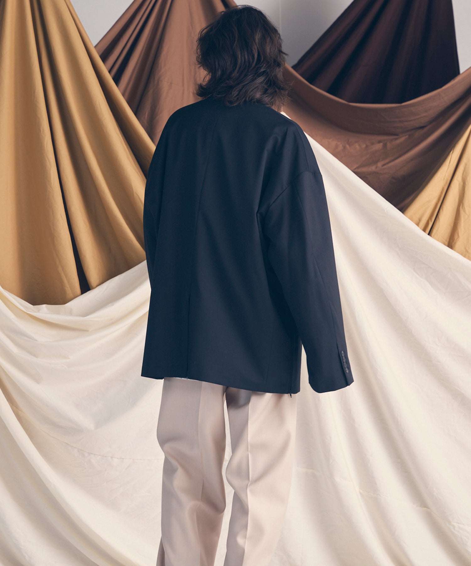 Wool Mix Prime-Over Double Tailored Jacket