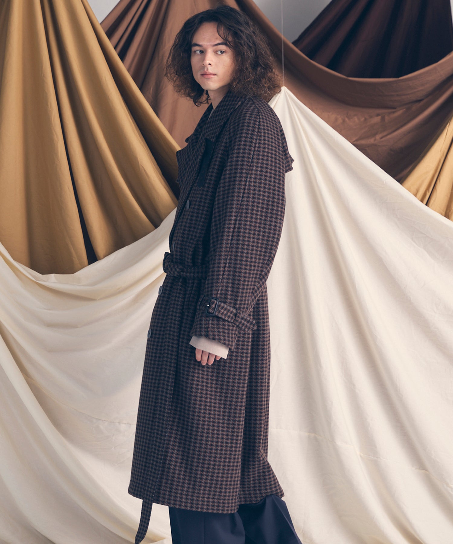 [25AW PRE-ORDER] Sheep Leather Long Coat