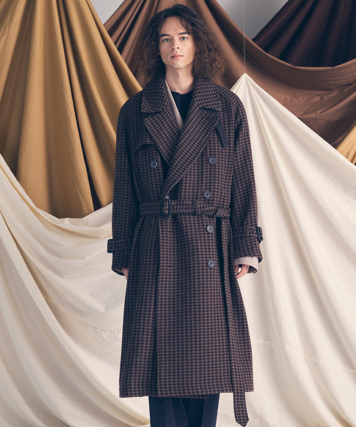 [25AW PRE-ORDER] Sheep Leather Long Coat