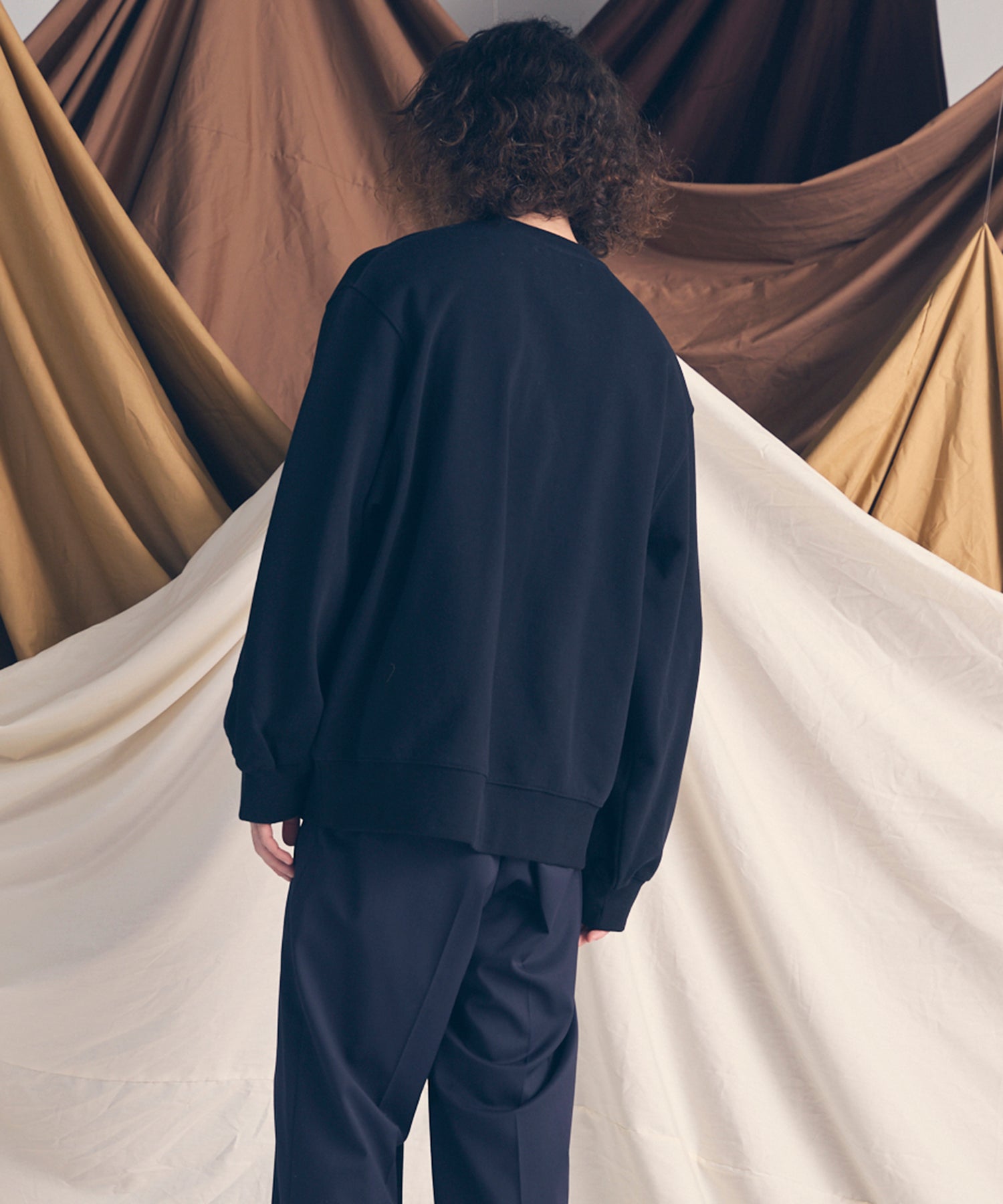 [25AW PRE-ORDER] Nuance Graphics Hand Stitching Long Sleeve TEE