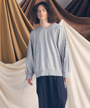 [25AW PRE-ORDER] Nuance Graphics Hand Stitching Long Sleeve TEE