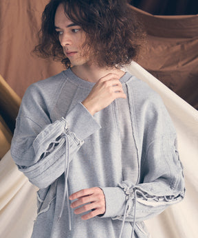 [25AW PRE-ORDER] Nuance Graphics Hand Stitching Long Sleeve TEE