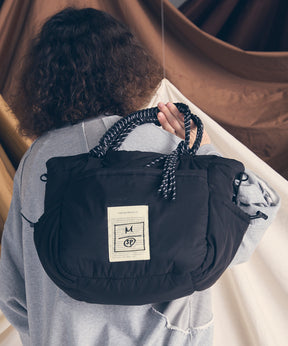 Aluminum Bonded Leather Shoulder Bag