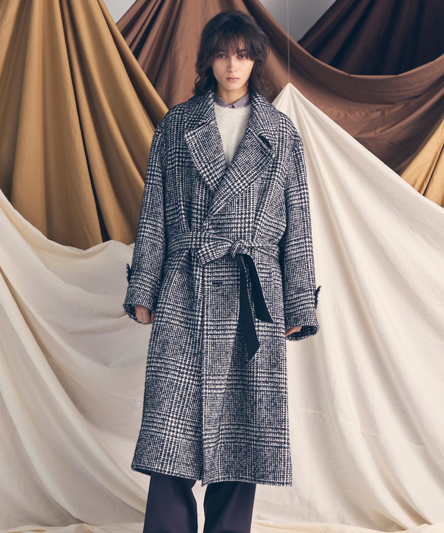 [25AW PRE-ORDER] Sheep Leather Long Coat