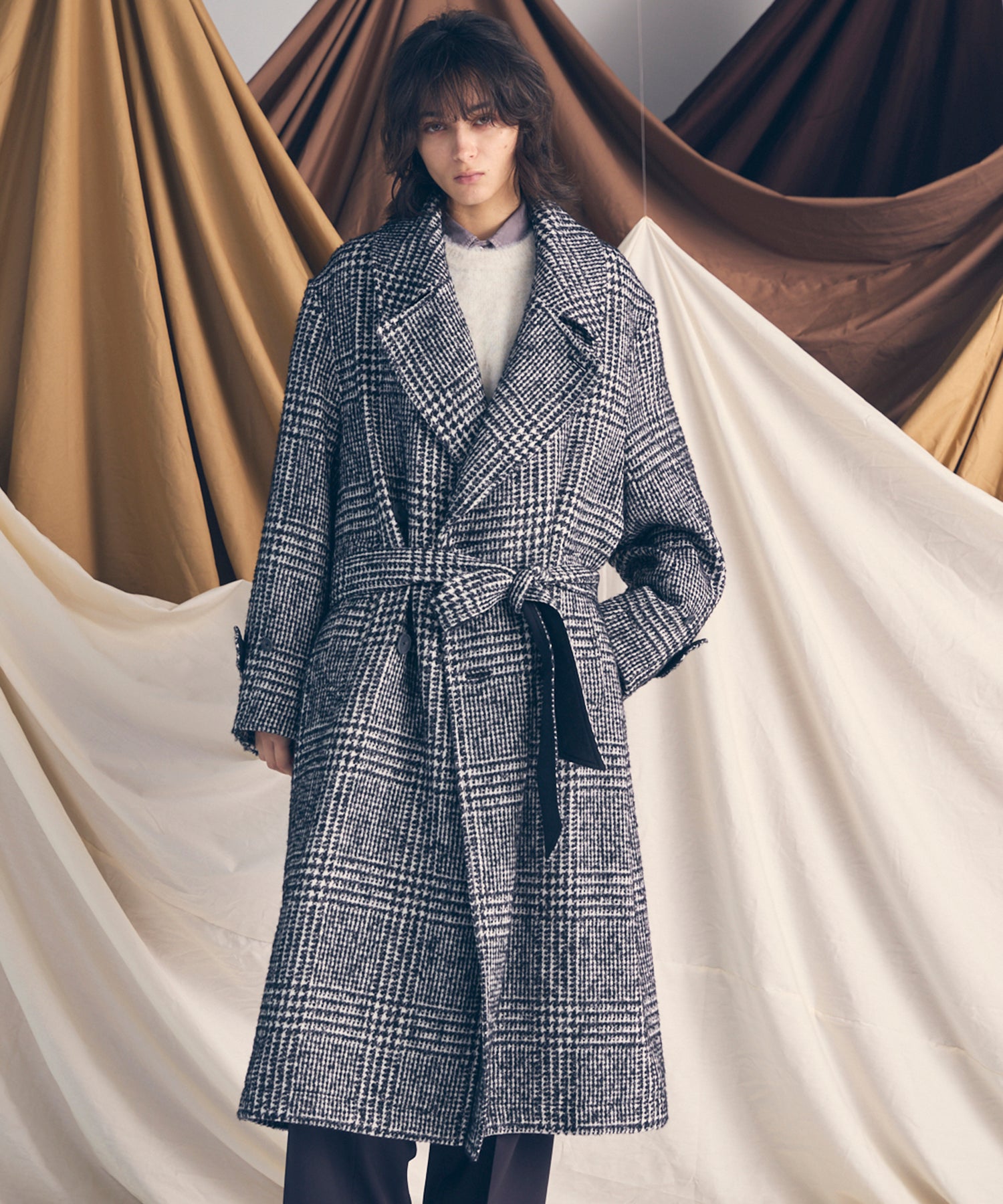 [25AW PRE-ORDER] Sheep Leather Long Coat