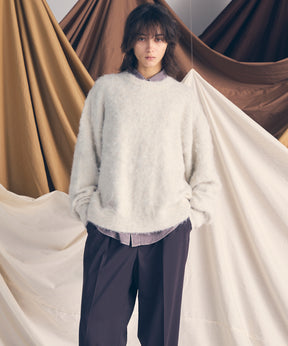 [25AW PRE-ORDER] Fade Yarn Prime-Over Full Zip Knit