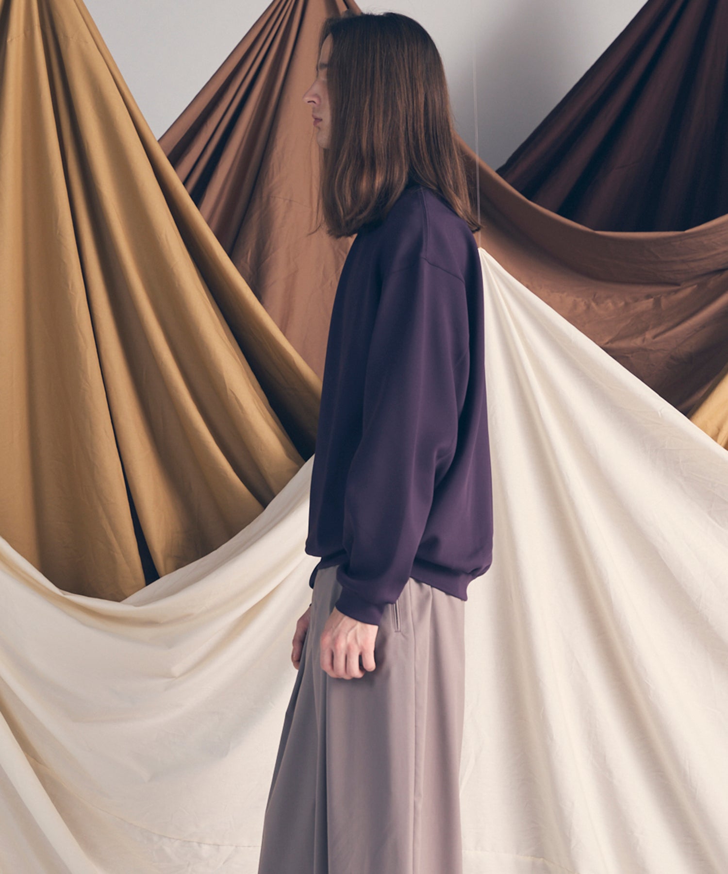 [25AW PRE-ORDER] Nuance Graphics Hand Stitching Long Sleeve TEE