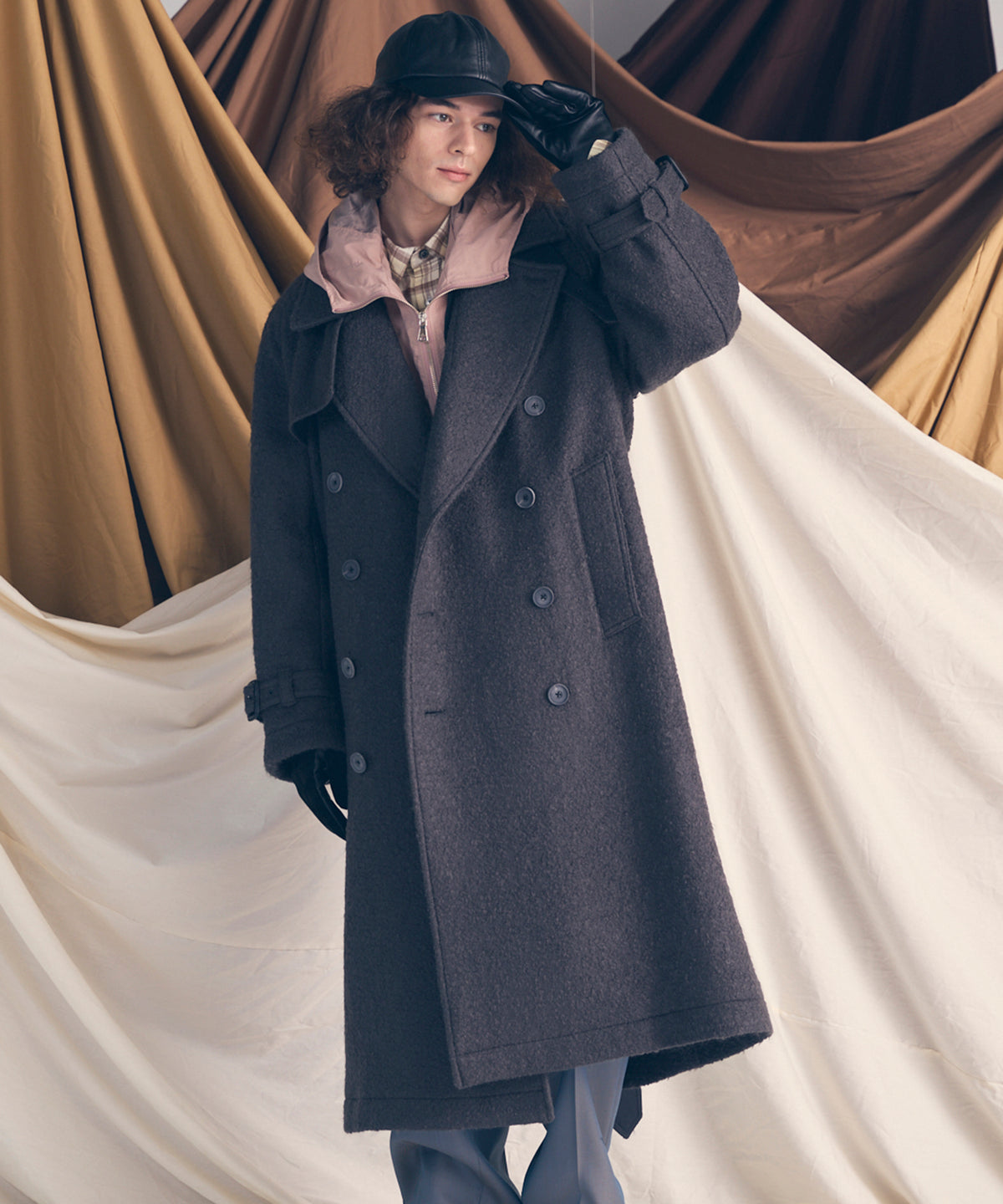 【LIMITED EDITION】Double-breasted Prime-Over Trench Coat