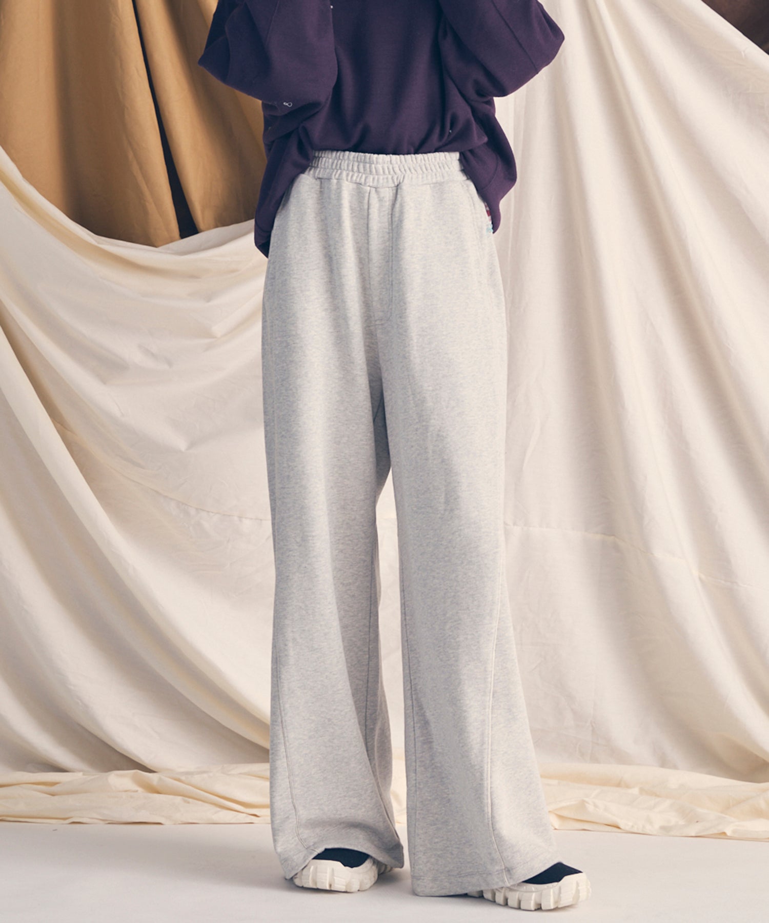 [25AW PRE-ORDER] Cashmere Cotton Wide Sweatpants