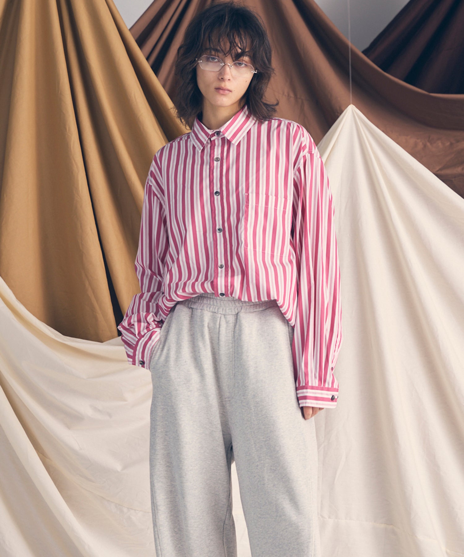 [이탈리아 데드 스톡 패브릭] 프라임 오버 일반 칼라 셔츠