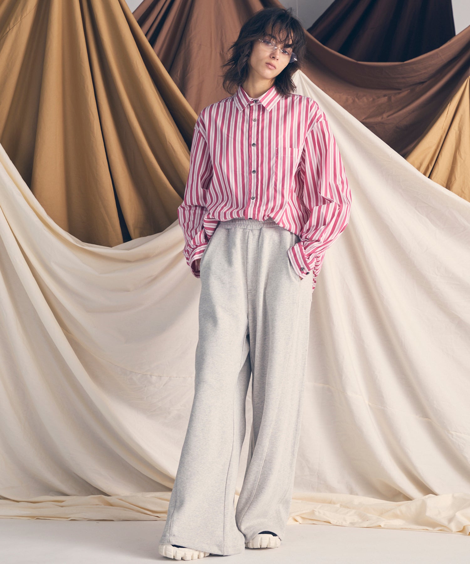 [이탈리아 데드 스톡 패브릭] 프라임 오버 일반 칼라 셔츠