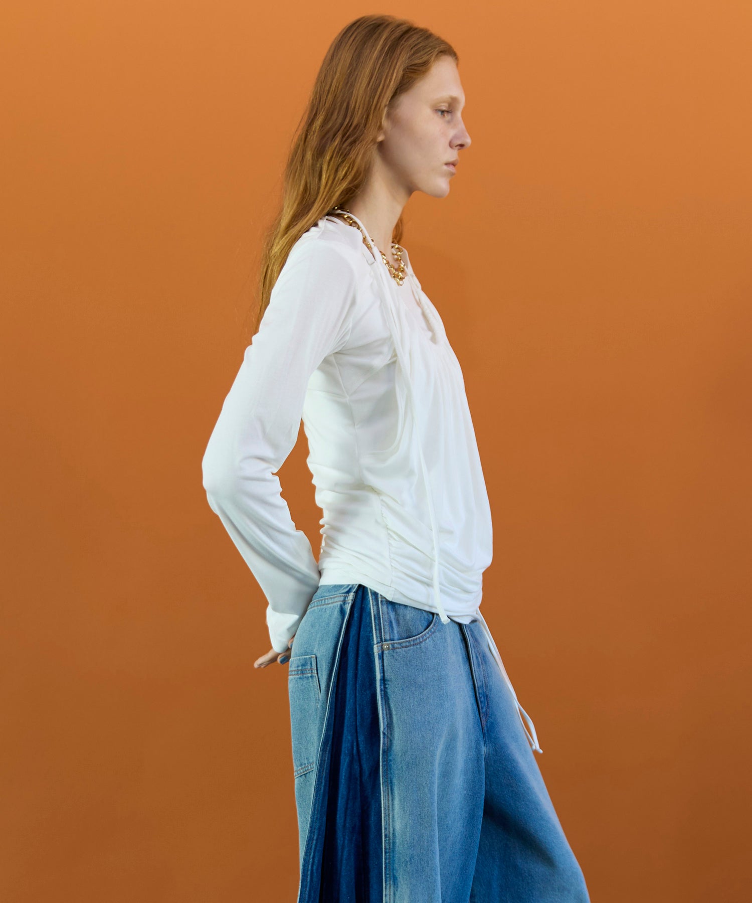 【26SPRING PRE-ORDER】Halter Neck Layered Tops