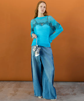 【26SPRING PRE-ORDER】Side-Tuck Cocoon Denim Pants