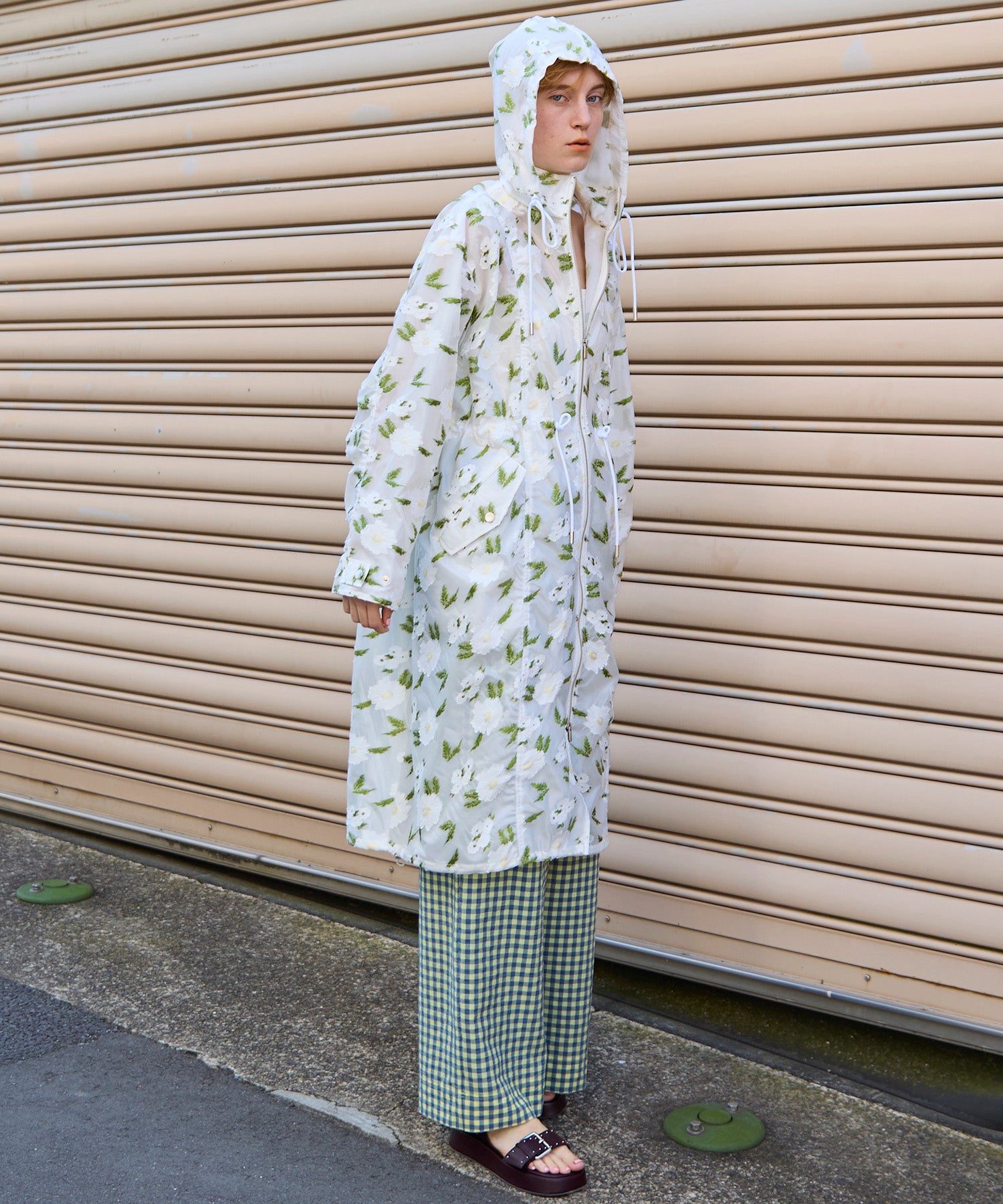 【26SPRING PRE-ORDER】Flower Shear Mods Coat