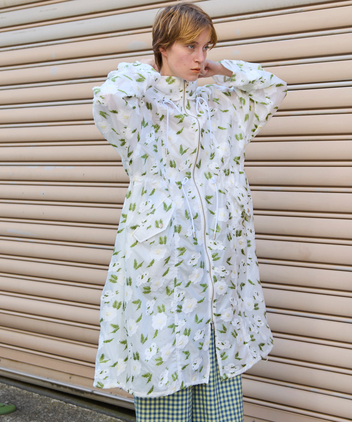 【26SPRING PRE-ORDER】Flower Shear Mods Coat