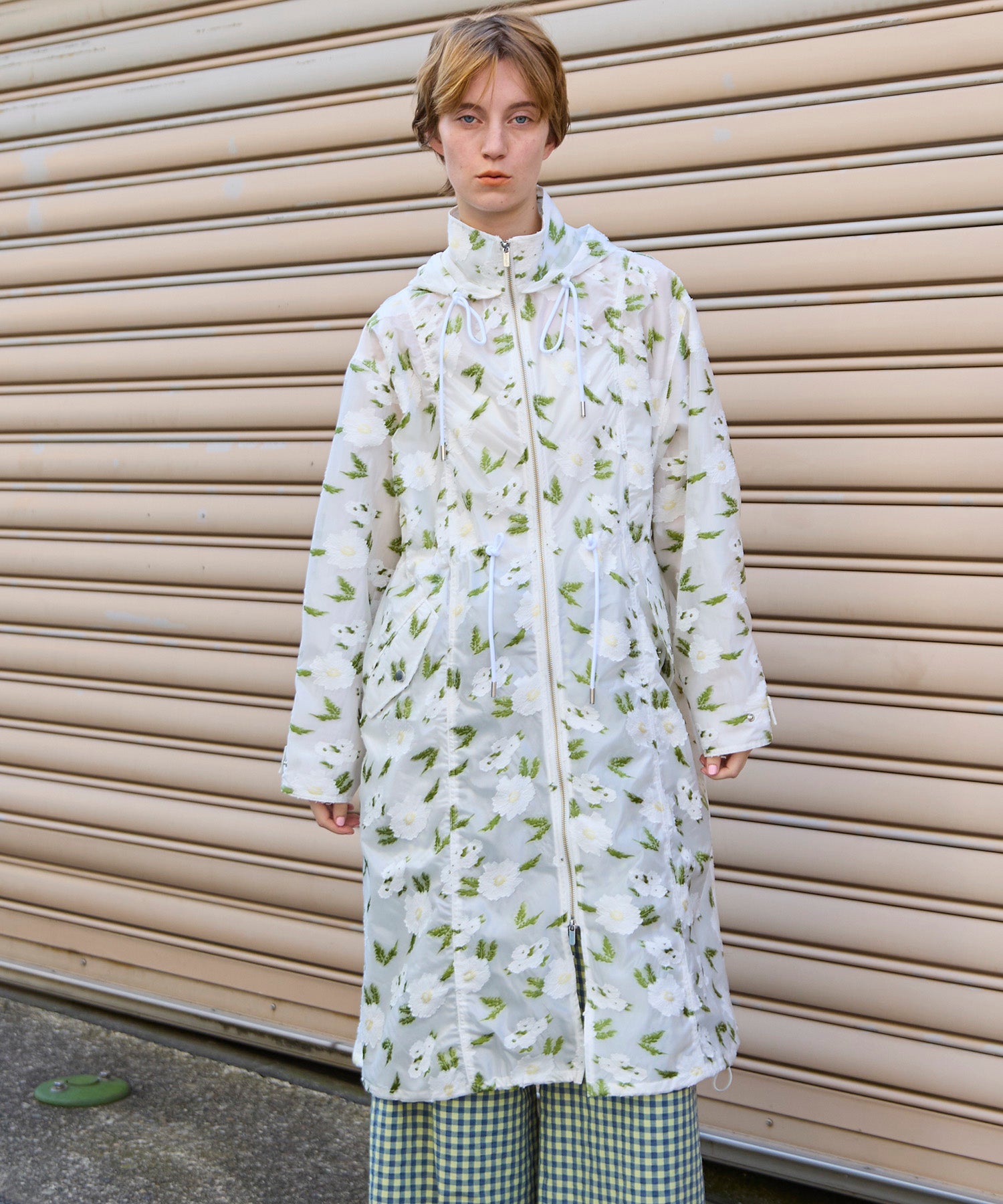 【26SPRING PRE-ORDER】Flower Shear Mods Coat