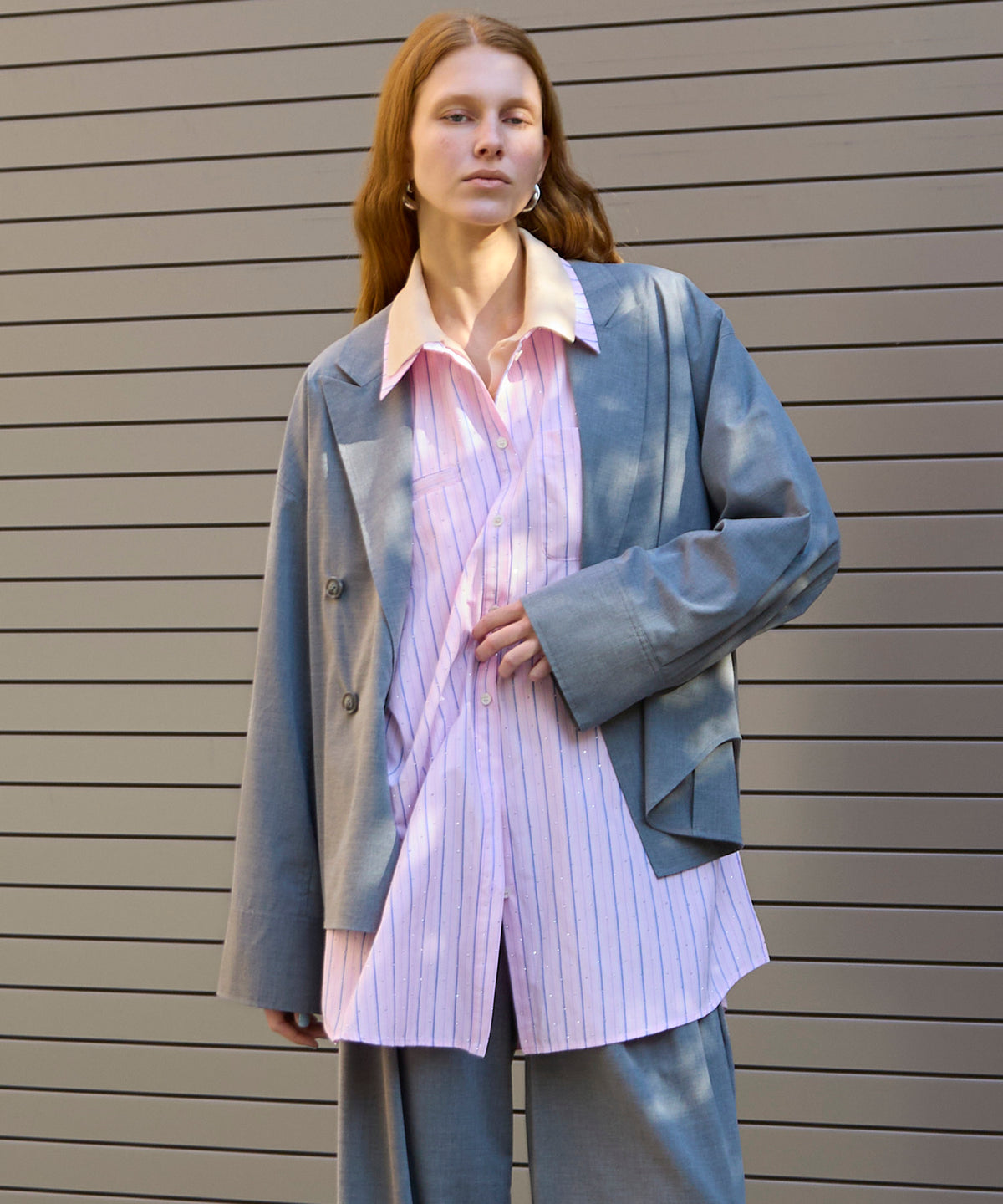 【26SPRING PRE-ORDER】Jacket-Like Loose Shirt