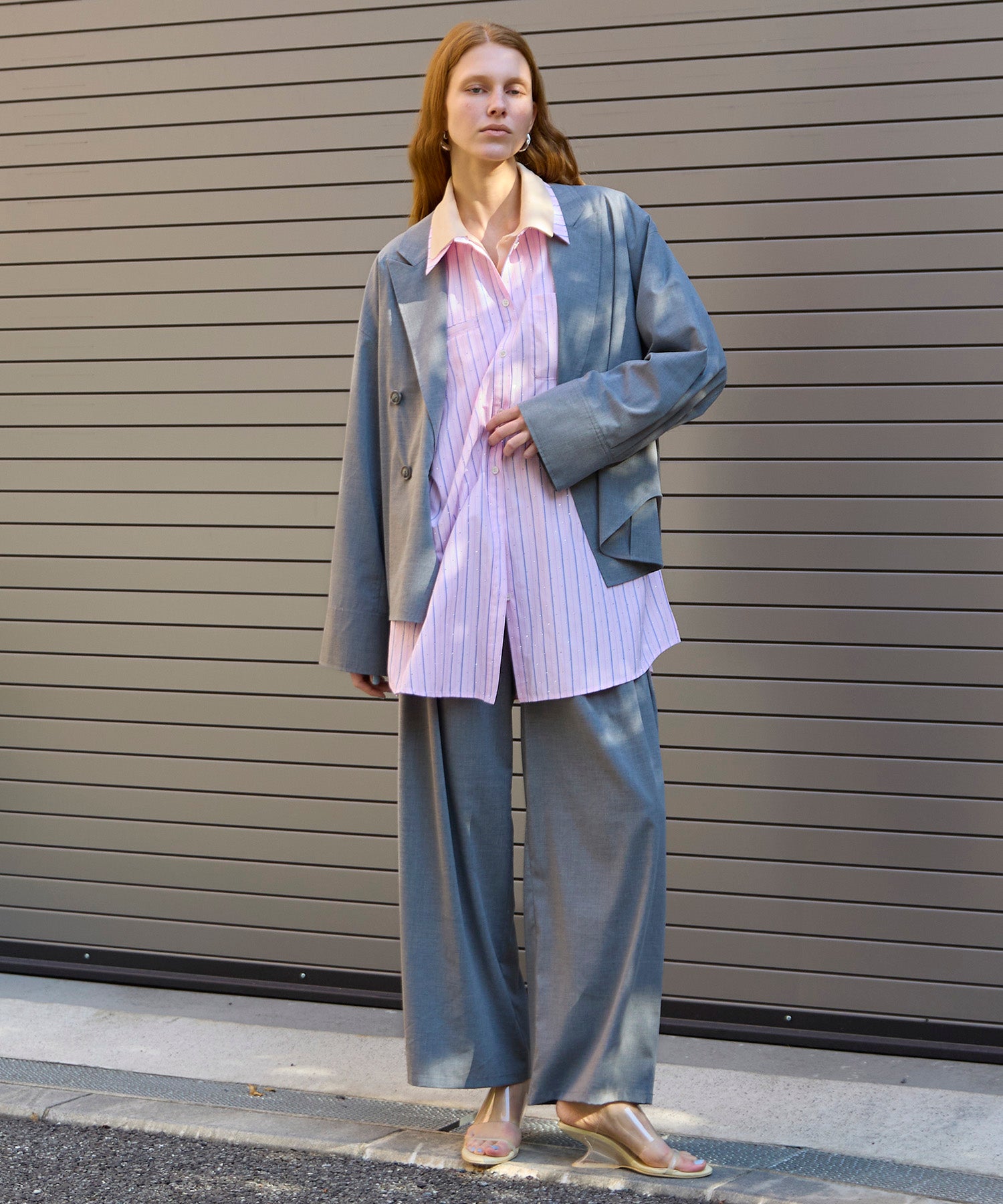 【26SPRING PRE-ORDER】Rhinestone Overshirt