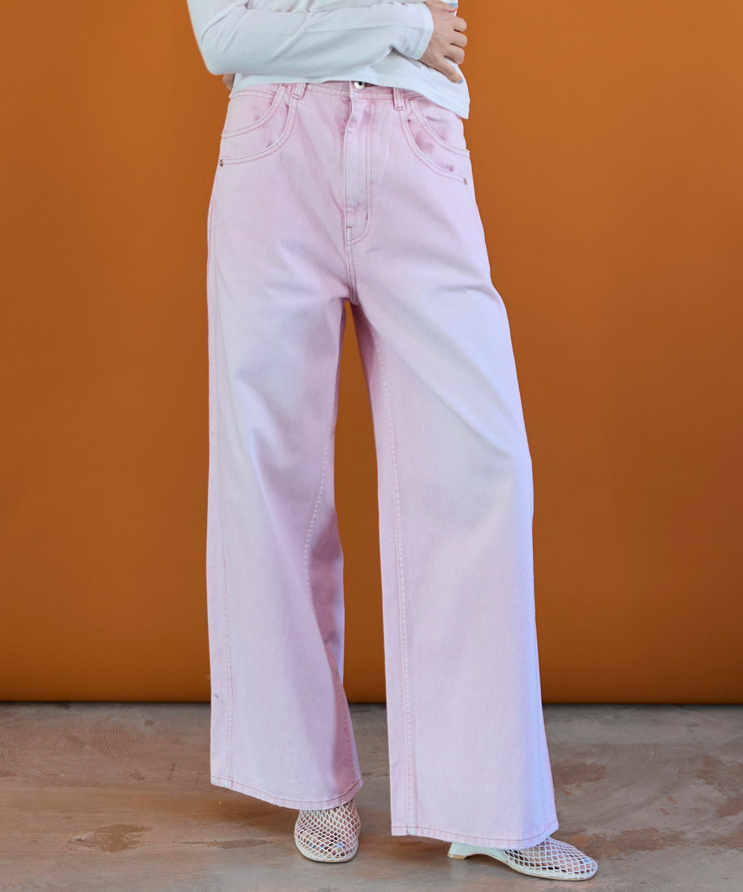 【26SPRING PRE-ORDER】Double Pocket Color Denim