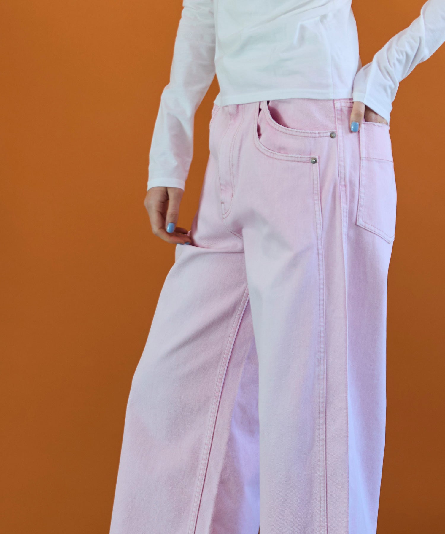 【26SPRING PRE-ORDER】Double Pocket Color Denim