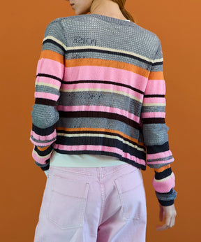 【26SPRING PRE-ORDER】Mesh Border Cardigan